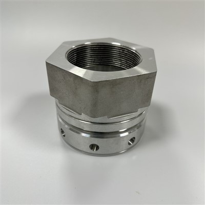 Precision aluminum machined component